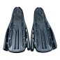 SCUBAPRO 25.555.500 FF FOOT PACKET MFS BLACK TAILLE XL PALME