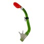 SCUBAPRO 26.004.030 MINI DRY SNORKEL TRANSPARENT/ VERT TUBA