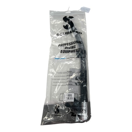SCUBAPRO 26.722.130 SPECTRA DRY SNORKEL NOIR/ ARGENT TUBA