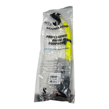SCUBAPRO 26.715.500 ESCAPE SNORKEL JAUNE FLUO TUBA