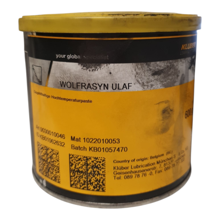 KLÜBER LUBRICATION WOLFRASYN ULAF Pâte hautes température du graphite boîte 600g 0030010046