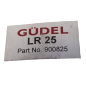 GÜDEL LR 25 Roulement à rouleau de guidage 900825
