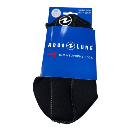 AQUALUNG BS1490140M ERGO HIGH GRIP 3mm CHAUSSETTES DE PLONGEE TAILLE MD EU43-44 US10-11