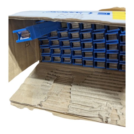 Cassese 40 Chargeurs Agrafes 12 mm, Bois dur, 11000 Agrafes