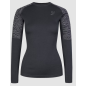 JOHAUG ELEVATE WOOL LONG SLEEVE TEE-SHIRT MANCHE LONGUE LAINE MERINO NOIR XS