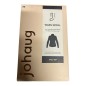 JOHAUG ELEVATE WOOL HALF ZIP TEE-SHIRT MANCHE LONGUE LAINE MERINO GRIS L