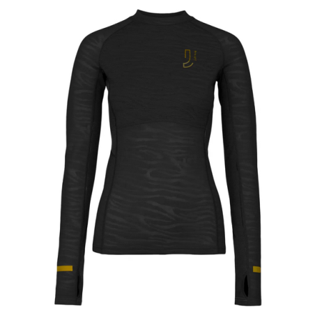 JOHAUG ADVANCE TECH-WOOL LONG SLEEVE TEE-SHIRT MANCHE LONGUE NOIR L