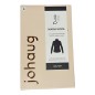 JOHAUG ELEVATE WOOL HALF ZIP TEE-SHIRT MANCHE LONGUE LAINE MERINO NOIR L