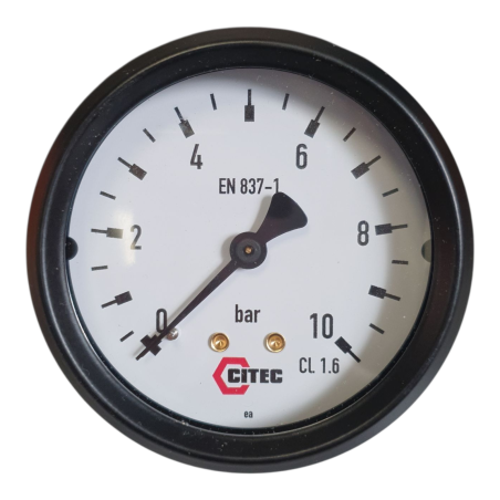 CITEC 400677 Manomètre 0-10bar 6004-D63-RAR-G1/4