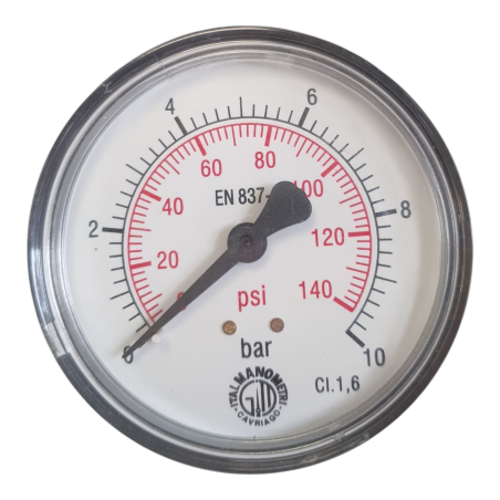 ITALMANOMETRI Manomètre 0-10 BARS EN 837-1
