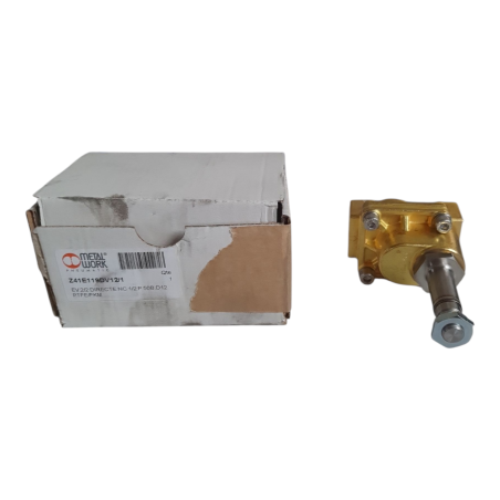 METALWORK Z41E119DV12/1 Electrovanne EV. 2/2 DIRECTE NC 1/2 P 50B D12 PTFE/FKM