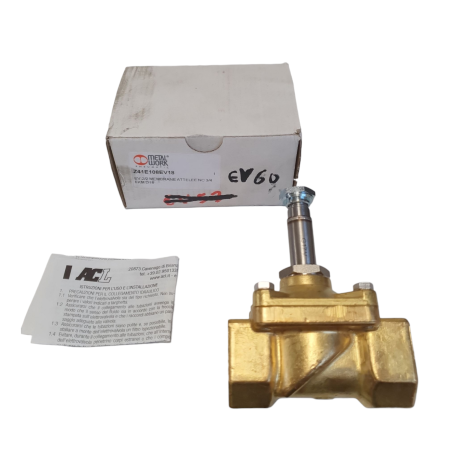 METALWORK Z41E108EV18 Electrovanne EV. 2/2 MEMBRANE ATTELEE NC 3/4 FKM D18