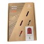 DAEHLIE ACTIVE WHOOL LONG SLEEVE DUSTY RED TEE SHIRT MANCHES LONGUES TAILLE S