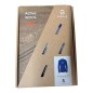 DAEHLIE ACTIVE WHOOL LONG SLEEVE BLEU TEE SHIRT MANCHES LONGUES TAILLE S