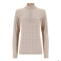 KARI TRAA ROSE LIGHT HZ TEE SHIRT MANCHES LONGUES MERINO BEIGE TAILLE XS