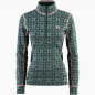 KARI TRAA ROSE H/Z TEE SHIRT MANCHES LONGUES MERINO VERT TAILLE XS