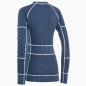 KARI TRAA SMEKKER LS TEE SHIRT MANCHES LONGUES MERINO BLEU TAILLE XL