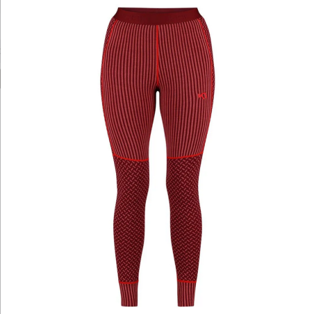 KARI TRAA SMEKKER PANT LEGGING MERINO ROUGE TAILLE XS