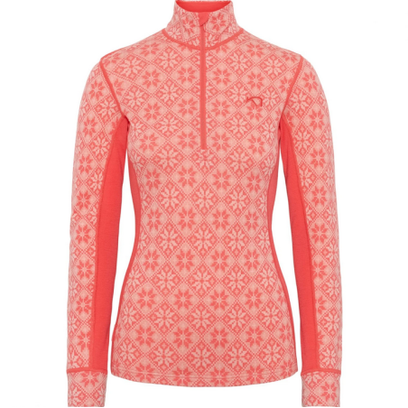 KARI TRAA ROSE H/Z TEE SHIRT MANCHE LONGUE MERINO PETAL TAILLE L