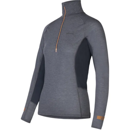 JOHAUG AERIAL WOOLMIX HALF ZIP HAUT DE SPORT 2.0 INK TAILLE S
