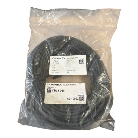 COGNEX 621-0002 REV A CORDSET CABLE