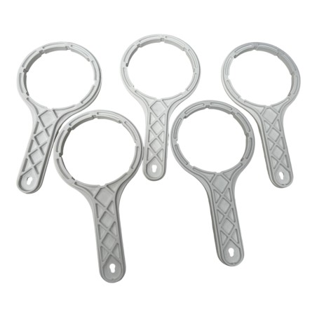 LOT DE 5 X ATLAS FILTRI CLE DE SERRAGE POUR FILTRE A EAU  10"DP BW 1/4