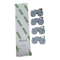 WAGO 51169961 4 pièces Bloc de jonction connecteur 2 Positions Traversant Gris