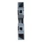 WAGO 51169961 4 pièces Bloc de jonction connecteur 2 Positions Traversant Gris