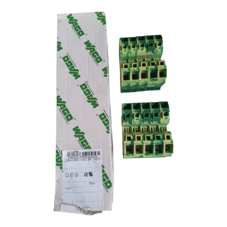 WAGO 51169966 10 pièces Terminal Block Connector 2 Position Ground