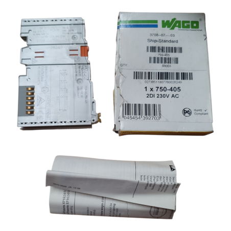 WAGO 750-405 Module d'entrée digitale à 2 canaux