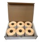 MELAG EBE050032TP25PS  6 ROULEAUX DE 900 ETIQUETTES SIMPLE POUR MELAPRINT 60/80