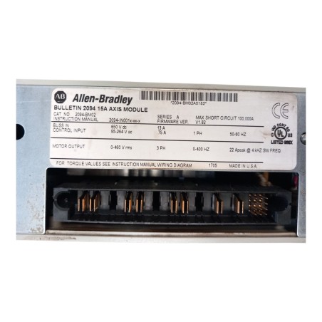 POUR PIECES ALLEN-BRADLEY 2094-BM02 SER A FWBULLETIN 2094 15A AXIS MODULE