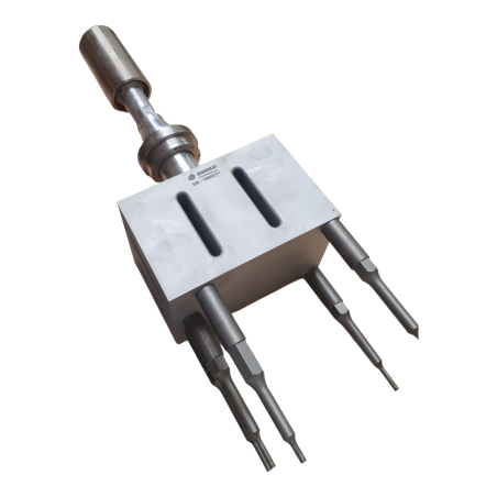SONIMAT Composants ultrasons Booster BR2010-A2 + Convertisseur C0147 + Sonotrode 1900271