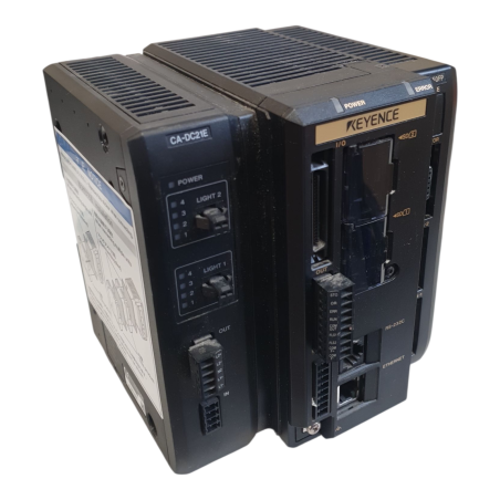 KEYENCE CV-X150FP Capteur d'image/Contrôleur + CA-DC21E Contrôleur d'éclairage à LED
