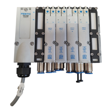 FESTO VMPA2-MPM-EMM-4 x2 + VMPA-KMS2-8-2,5-PUR / 537953 x3 / 537952 x1