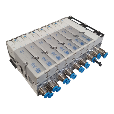 FESTO VMPA2-FB-EMS-4 x4 Module électronique  537983+ électrodistributeur 537952