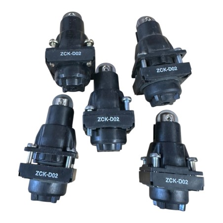 LOT DE 5 SCHNEIDER ELECTRIC ZCK-D02 INTERRUPTEUR FIN DE COURSE
