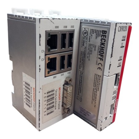 BECKHOFF CX9020-0112 / U900 Pc embarqué / Pc industriel sur rail
