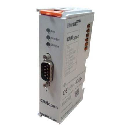 BECKHOFF EL6751 EtherCAT Terminal 1 channel communication interface