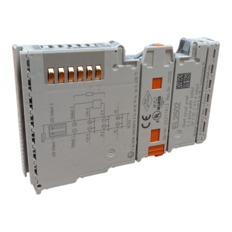 BECKHOFF EL2502 EtherCAT Terminal 2 channel PWM output