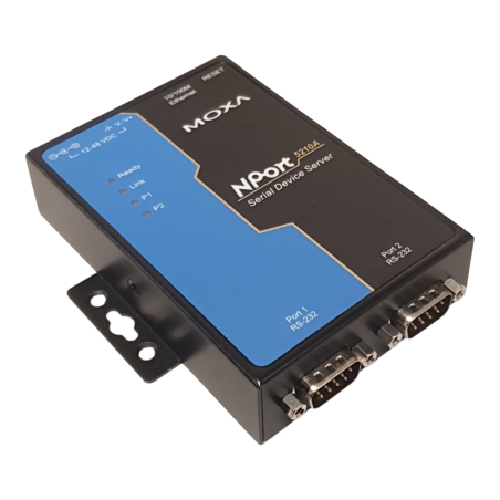 MOXA NPort 5210A Serveur de périphérique 12-48Vdc 119mA