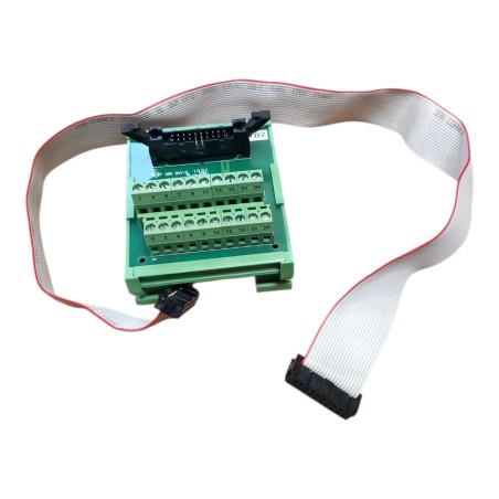 MOXA TB1600 avec CABLE 20P TO 20P FLAT CABLE-500mm Connecteur