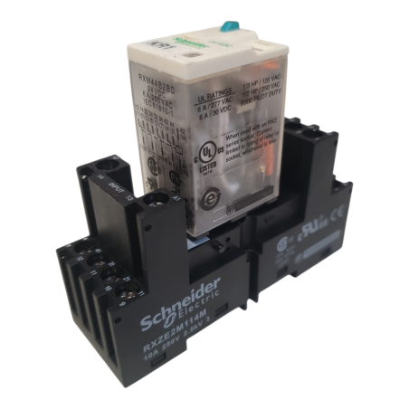 SCHNEIDER ELECTRIC RXM4AB2BD Relais sur base RXZE2M114M
