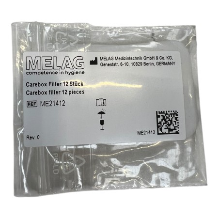 MELAG ME21412 CAREBOX FILTER 12 PIECES