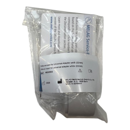 MELAG ME63502 SILICON INSERT FOR UNIVERSAL ADAPTER WHITE (22mm)