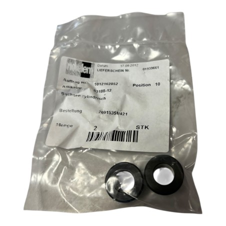 LOT DE 2 NORELEM 03188-12 Insert pour doigt d'indexage