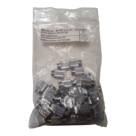 MELAG ME80140 SCREW PLUG FOR INJECTOR RAIL AND CONNECTORS