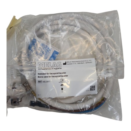 MELAG ME33911 MAINS CABLE FOR VACUQUICK/VACUKLAV