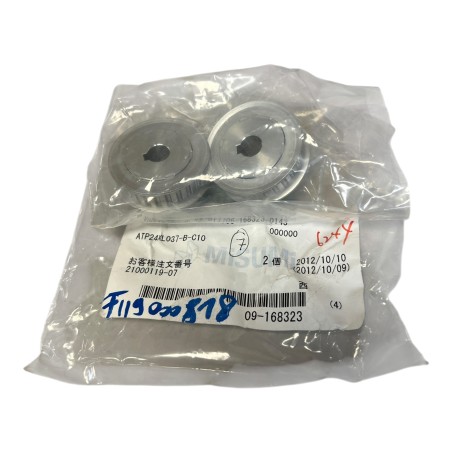LOT DE 2 MISUMI ATP24XL037-B-C10 Poulie dentée
