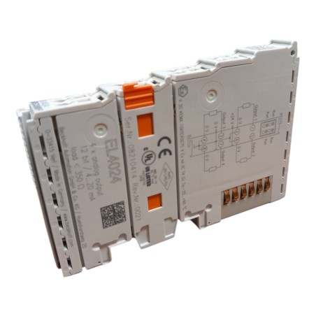 BECKHOFF EL4024 EtherCAT Terminal 4-channel analog output current 4…20 mA 12 bit